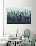 Obraz Siluety mesta zs1016